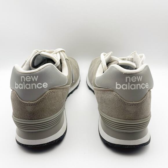 New Balance Mens Classics 574 Core Sneaker US 17D EU 52 Grey White Athletic EUC - Picture 9 of 14